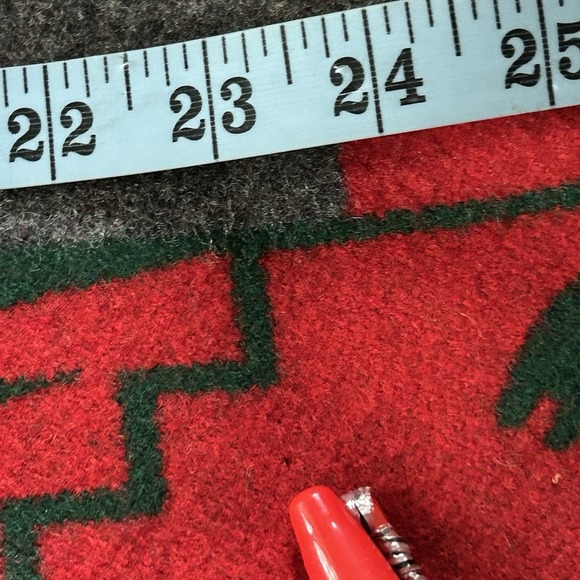 Purple Sage Handcrafted Pendleton Wool Jacket Native Western USA Made L Folk Art - Picture 16 of 16